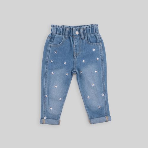 Jean Para Bebe Niña Baby Circus Bord