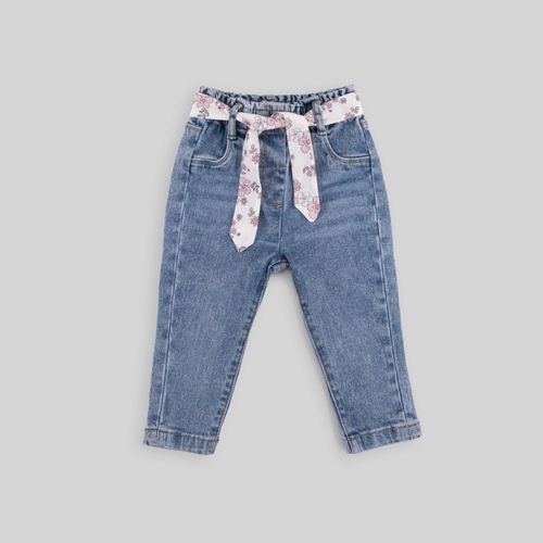 Jean Para Bebe Niña Baby Circus Garden Belt