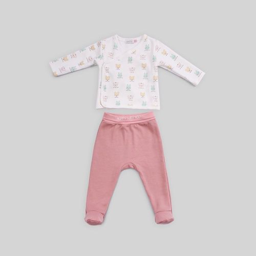 Conjunto Para Recien Nacido Baby Circus 2 Piezas Fleece