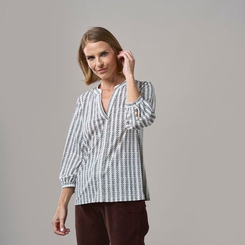 Polo Mujer Madison 3/4 Full Print