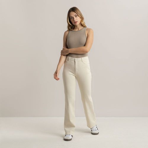 Jean Mujer Amc Jerel Ecru