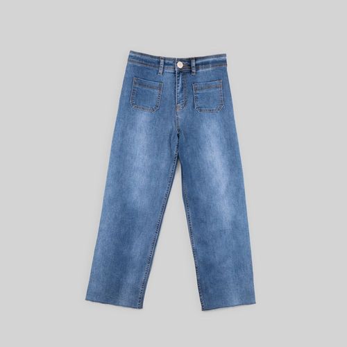 Jean Para Teen Niña Zubito Carp Boton