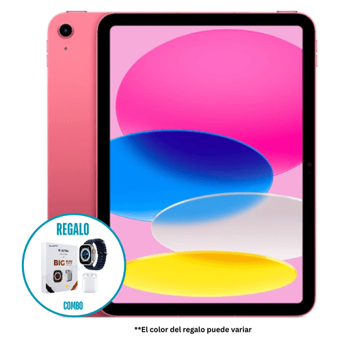 Ipad (10th Generation) Wi-Fi 64GB Rosado + REGALO