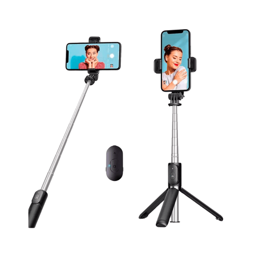 Trípode SelfieStick 2 En 1 Bluetooth Q07