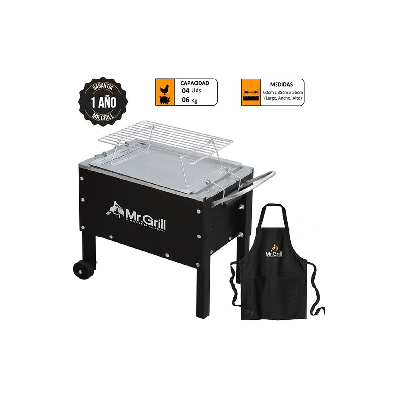 CAJA-CHINA-MR-GRILL-MEDIANA-JR-BLACK---PARRILLA-DE-VARILLAS---MANDIL