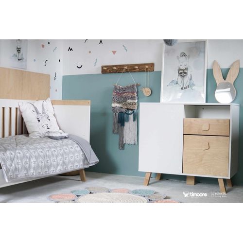 Cómoda Moderna Infantil Magic 2 puertas 1 cajón TU MESITA