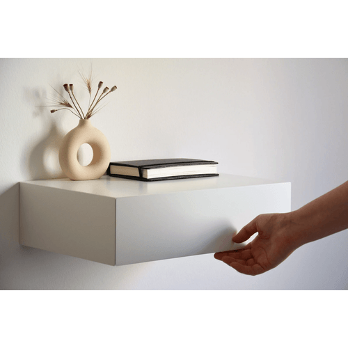 Velador Flotante Contemporáneo Truman Blanco 48cm