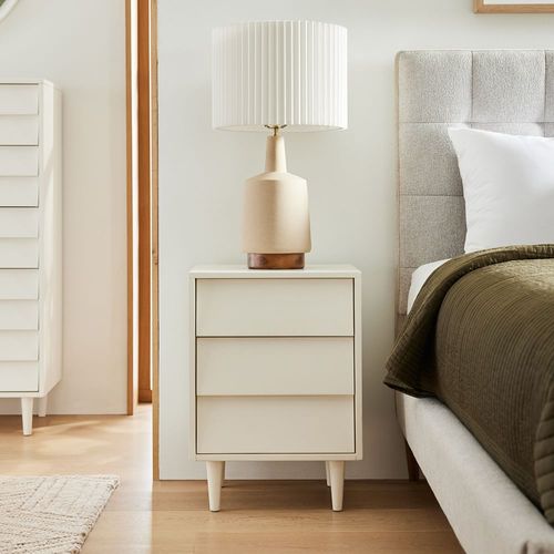 Velador Contemporáneo Mayra 63 cm Blanco