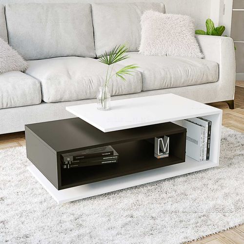 Mesa de Centro Christina Blanco con Negro