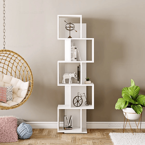 Estante Contemporáneo Extremadura Blanco 150cm