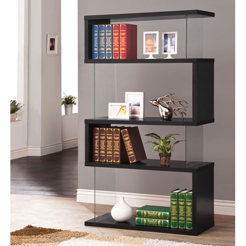 Estante Contemporáneo Marqué Negro 160cm