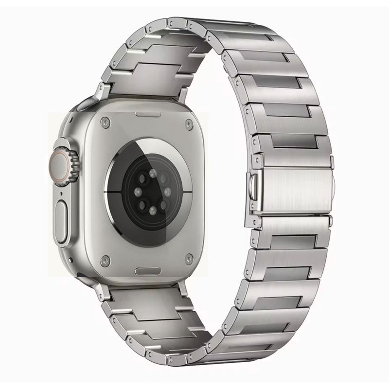 Correa-De-Titanio-Para-Apple-Watch-Ultra-1-Ultra-2-Rectangulos-Centrales-de-Acero-Inox