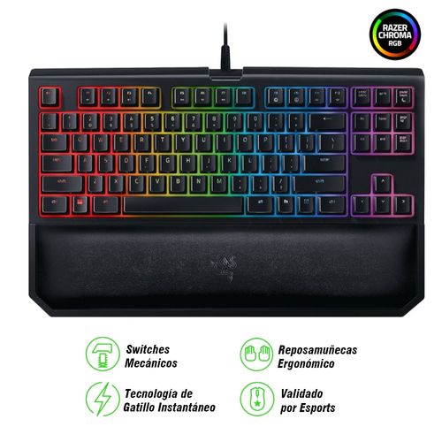 TECLADO BLACKWIDOW RGB RAZER CHROMA V2