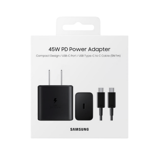 Cargador Samsung 45w Ultra Rápida + Cable Usb Tipo C