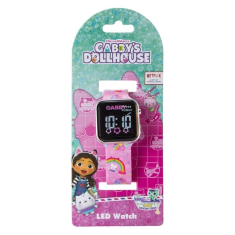 Reloj-LED-para-niñas-Gabby-s-Dollhouse