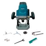 Ruteadora-Fresadora-Electrica-Makita-1650W-22000RPM-Collet-1-2--1-4--M3600B