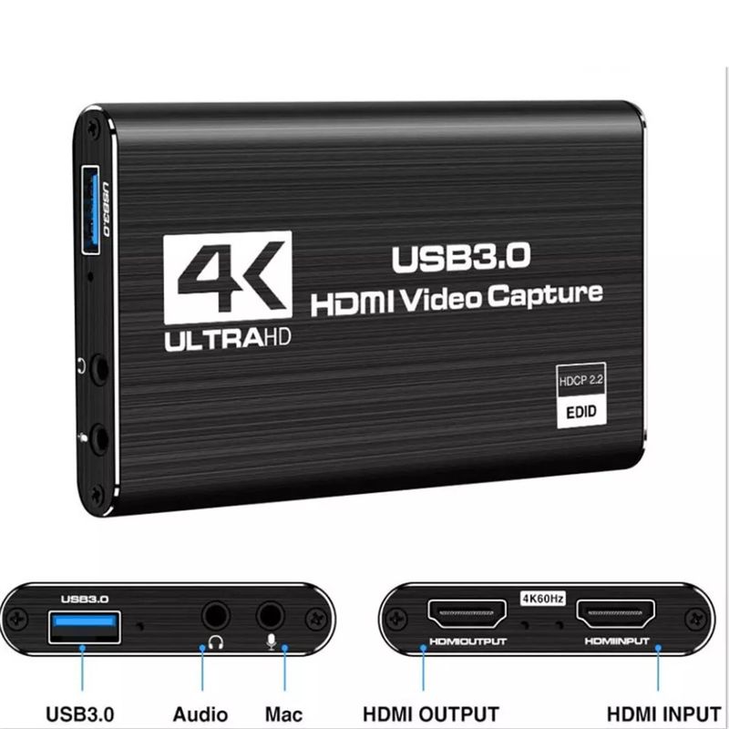 Capturador-Video-Hdmi-Usb-30-4k-Windows-Mac-Linux-Microfono