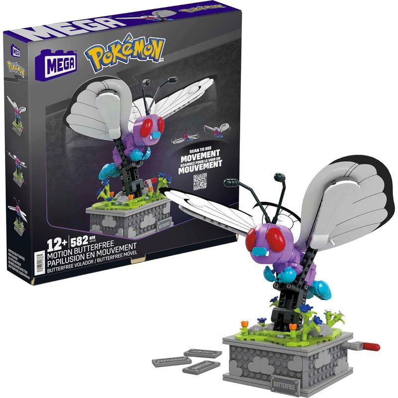 POKEMON-MEGA-BUTTERFREE-852-PIEZAS-MOVIMIENTO