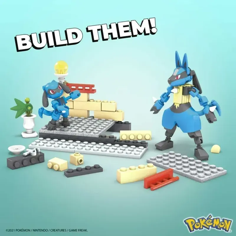 MEGA-POKEMON-LUCARIO-RIOLU-SET