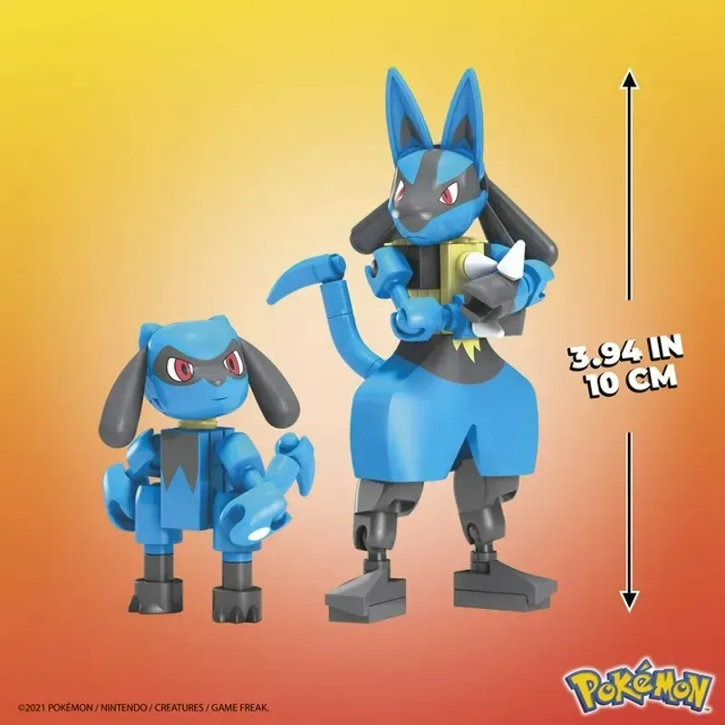 MEGA-POKEMON-LUCARIO-RIOLU-SET