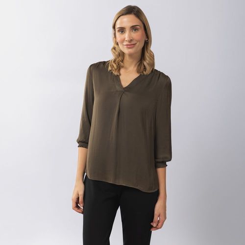 Blusa Mujer Zafin 3/4 Vneck