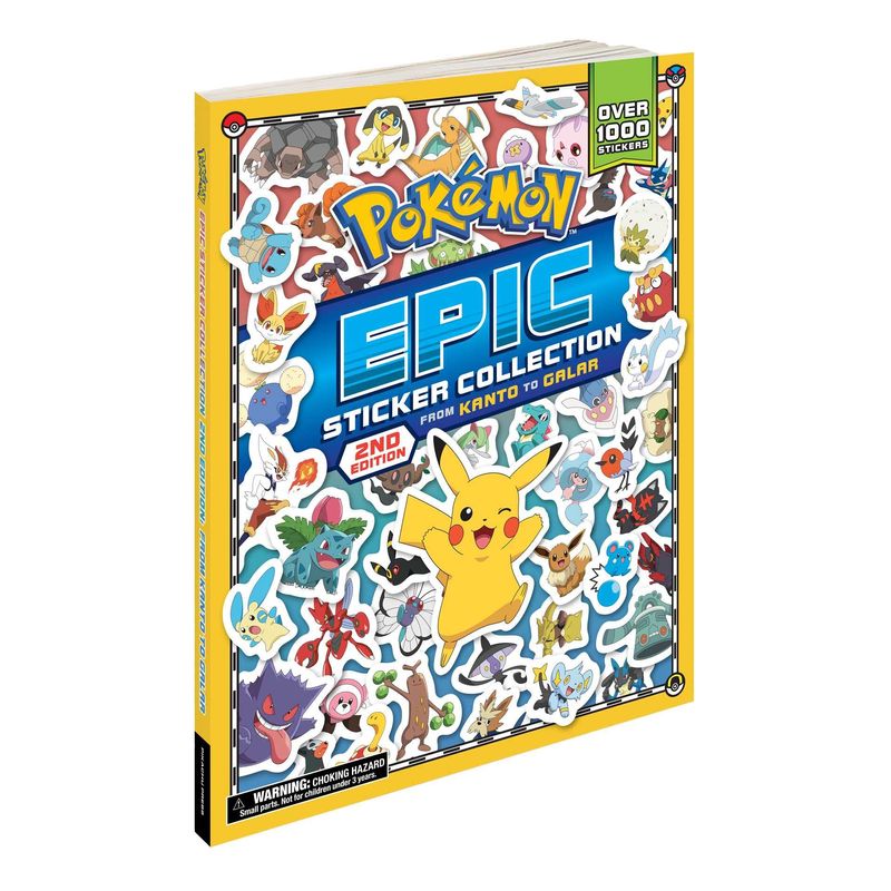 LIBRO-STICKER-POKEMON-EPIC-VOLUMEN-2
