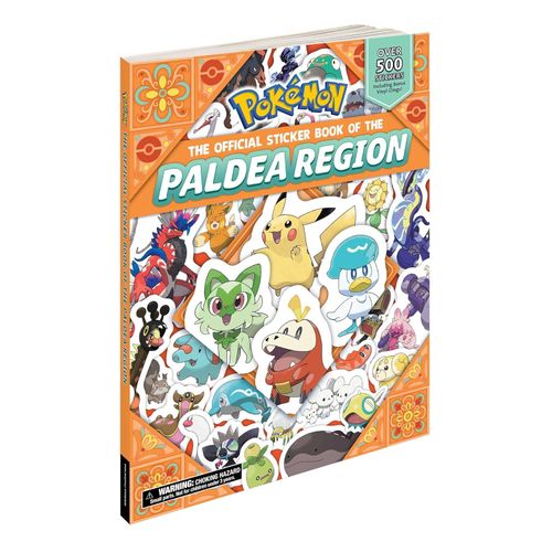 LIBRO STICKER POKEMON PALDEA REGION