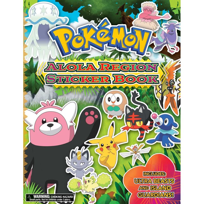 LIBRO-POKEMON-ALOLA-sticker-collection