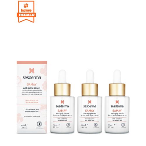 Trio Sesderma Samay Serum Antiedad para pieles sensibles 30ml