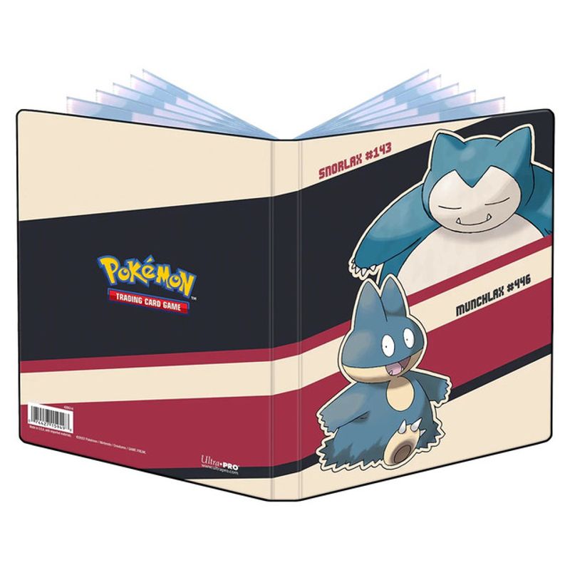 Pokemon-Ultra-Pro-Snorlax-Munchlax-4-Pocket-Portafolio