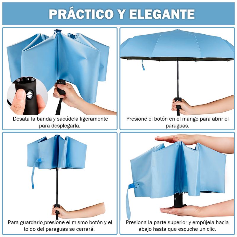 Paraguas-Plegable-con-Proteccion-UV-Sombrilla-de-Mano-K01-Celeste