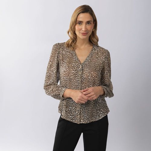 Blusa Mujer Zafin Manga Larga Leo