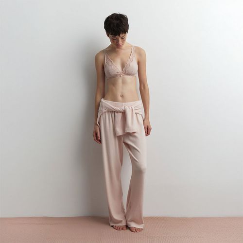 Pantalón Pijama Sfera Mujer Canale Grueso Rosa Claro