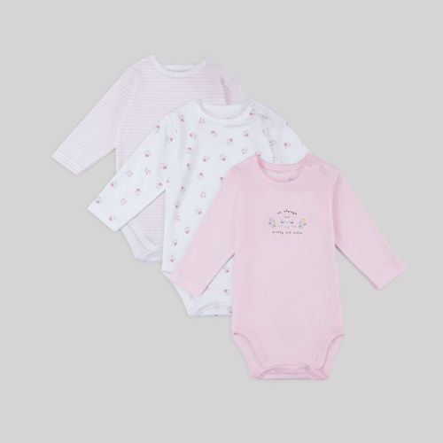 Body Interno Pack X3 Para Bebe Niña Baby Circus Gam