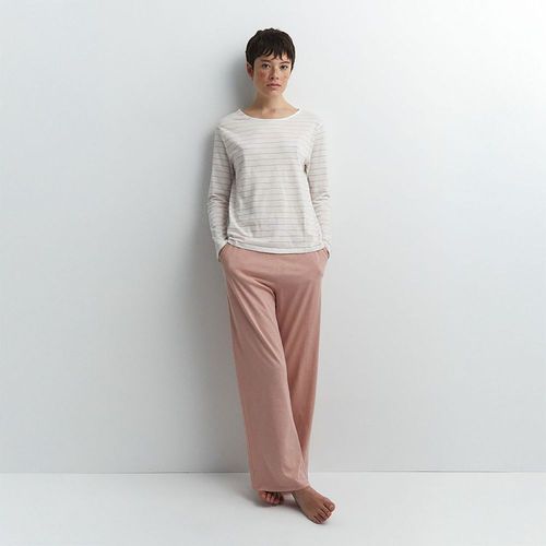 Pijama Sfera Mujer Rayas Rosa Claro