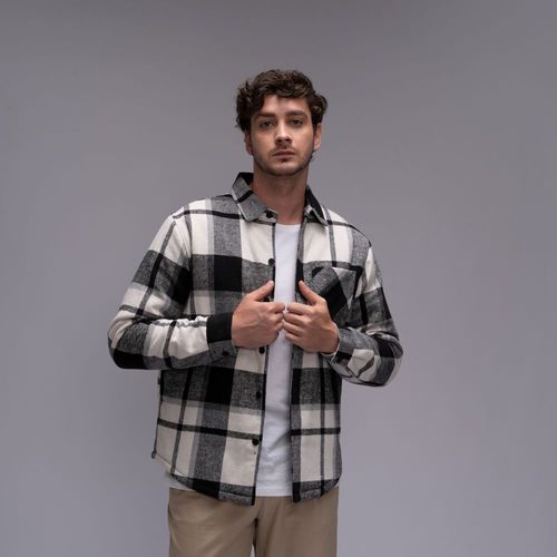 Casaca Hombre Checks Franela Hypnotic