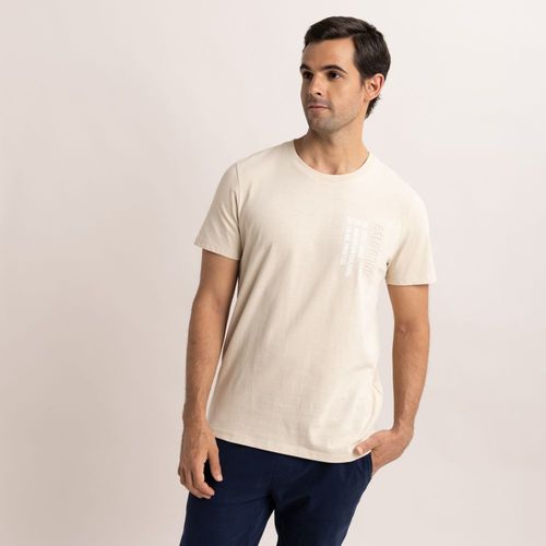 Polo Hombre Organic Print Amc