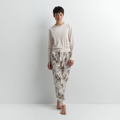 Pijama Sfera Mujer Polar Hueso