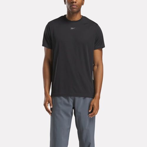 Polo Deportivo Reebok Hombre Id Train Ss Tech Tee 100215541 Negro