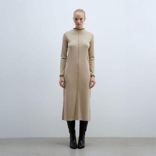 Vestido Largo Sfera Mujer Midi Soft Beige