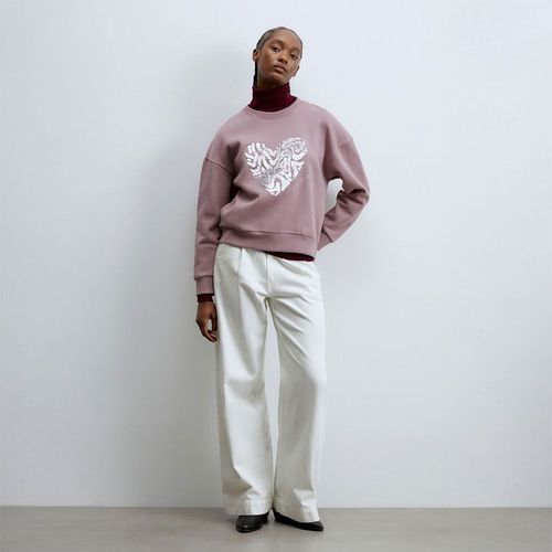 Polera Sfera Mujer Bordada Rosa