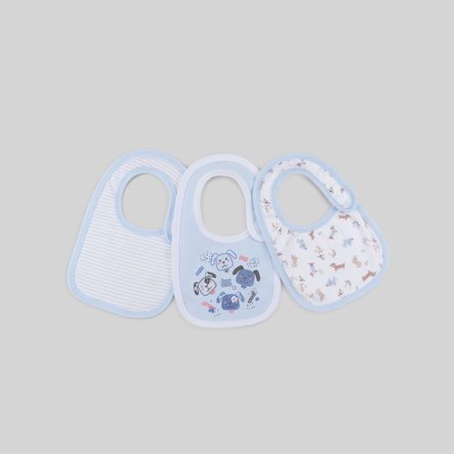 Baberos Pack X3 Para Bebe Niño Baby Circus