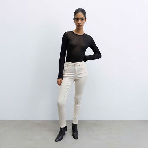 Jeans Ultraslim Sfera Mujer Crema