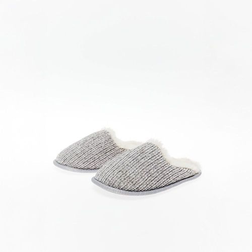 Zapatos Sfera Mujer Chenilla Gris