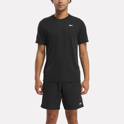 Polo Deportivo Reebok Hombre Ss Tech Tee 100057839 Negro