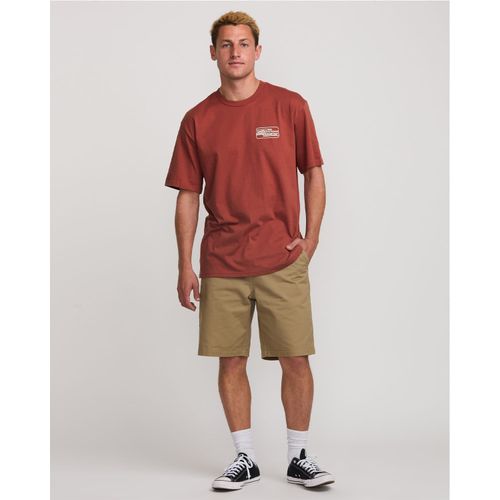 Polo Para Hombre Walled Rojo Billabong