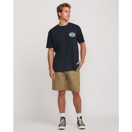 Polo Para Hombre Stretch Wave Azul Billabong