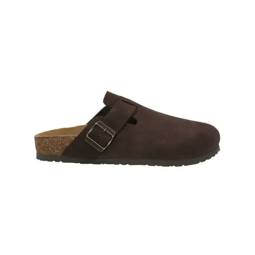 Sueco Para Mujer Cuero Rowan Marrón Rockford