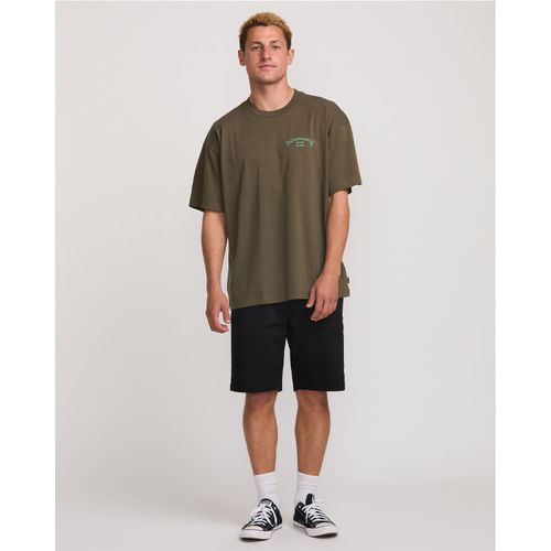 Polo Para Hombre Y2K Arch Marrón Billabong