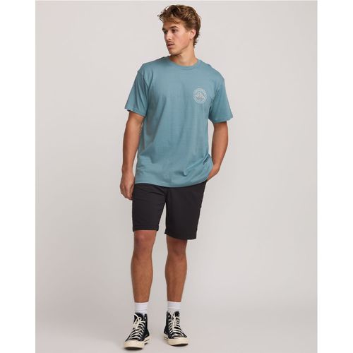 Polo Para Hombre Rockies Azul Billabong